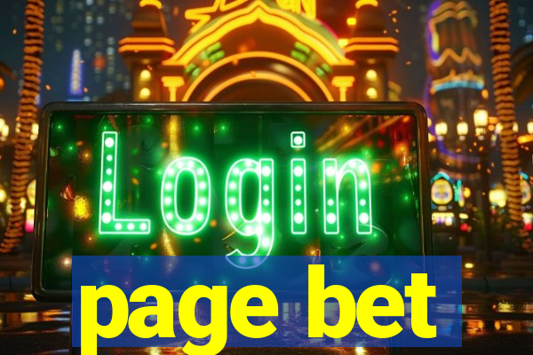 page bet